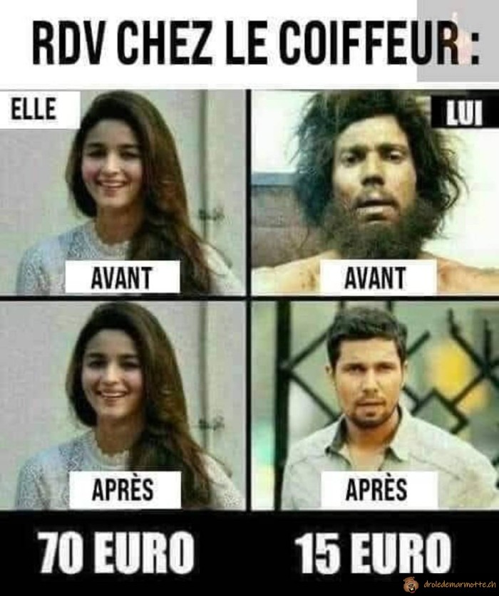 RDV chez le coiffeur