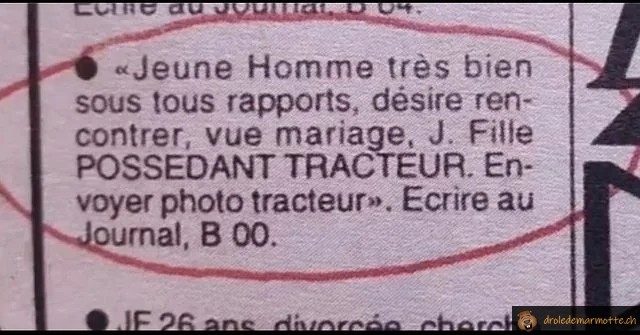 Recherche jeune homme