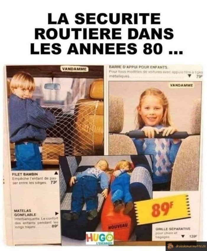Sécurité routière années 80