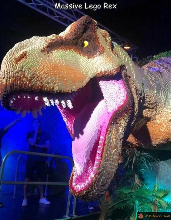 T-Rex en lego