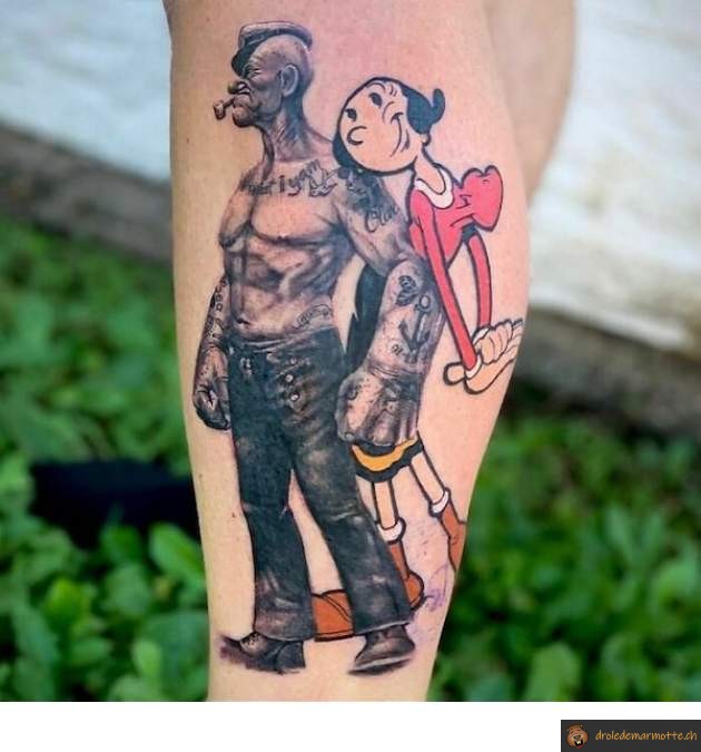 Tattoo popeye