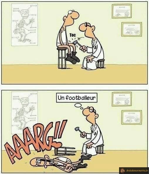 Test reflexe chez le médecin