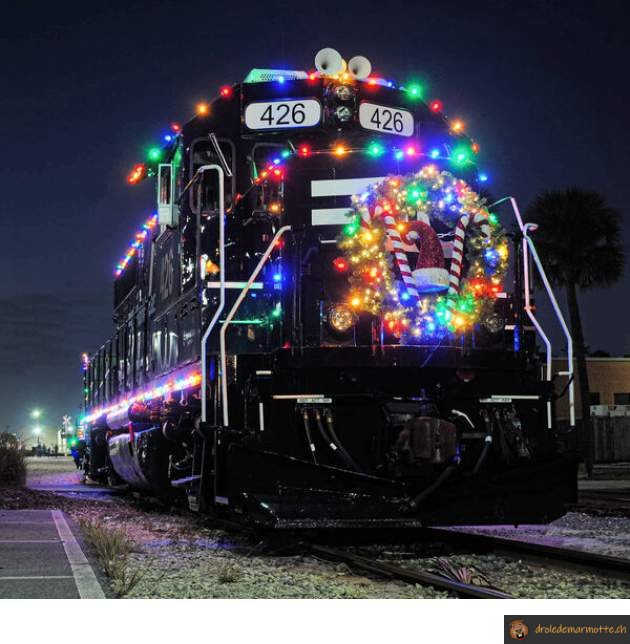 Train de noel