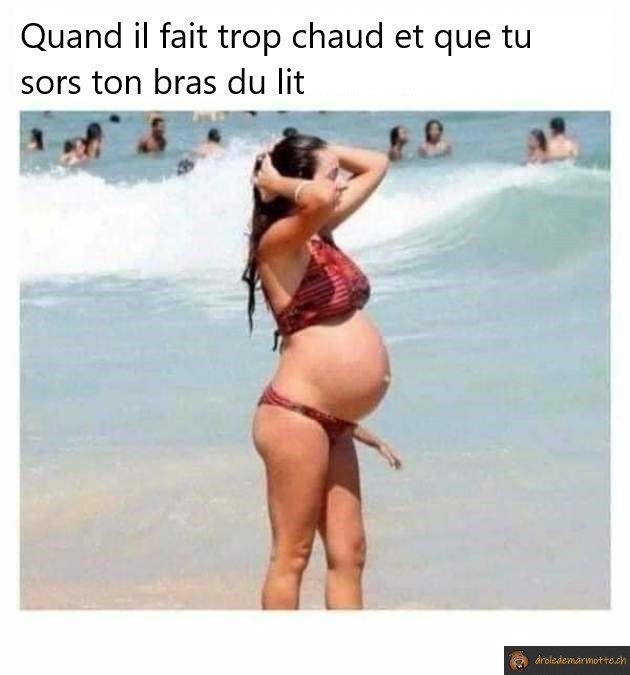 Trop chaud dans le lit