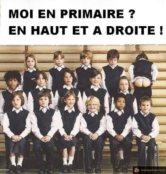 Une belle photo de primaire