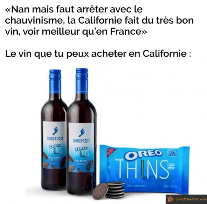 Vin californien Oreo
