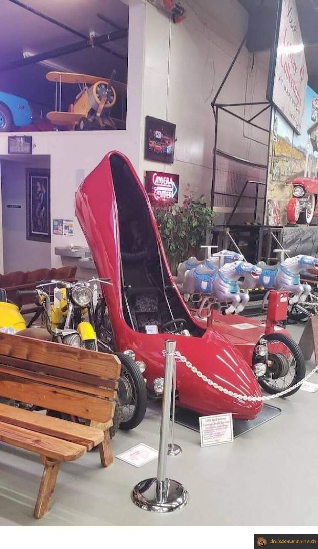Voiture talon à aiguillle