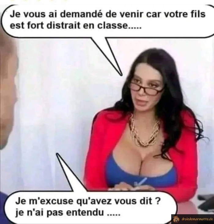 Votre fils est fort distrait en classe