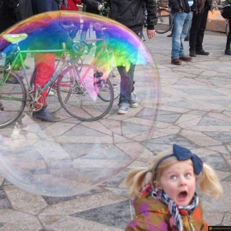 Attaque d'une bulle