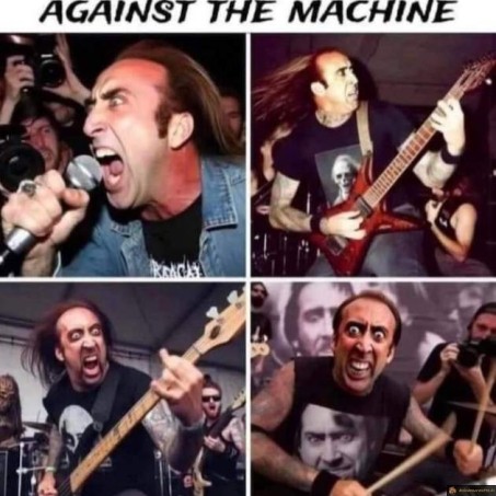 Cage against the machine