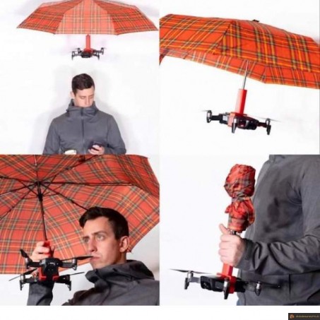 Drone parapluie