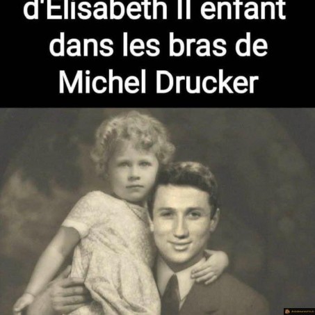 Elisabeth 2 et Michel Drucker