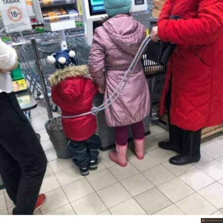 Faire les courses avec ses enfants