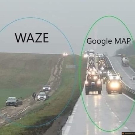Google map vs waze