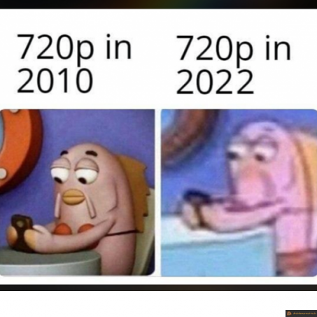 La 720p au fil des années