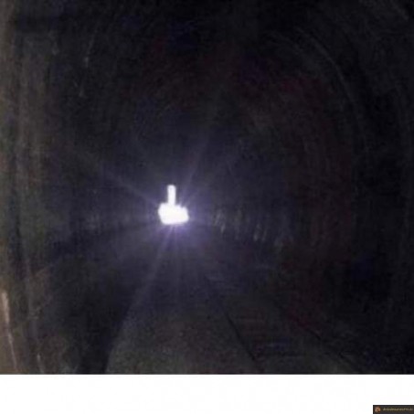 La lumière au bout du tunnel
