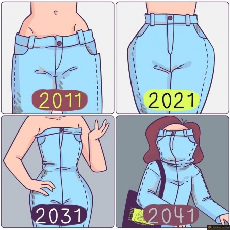 La mode des jeans