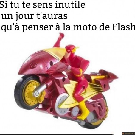 La moto de Flash