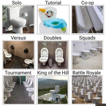 Les différents types de WC