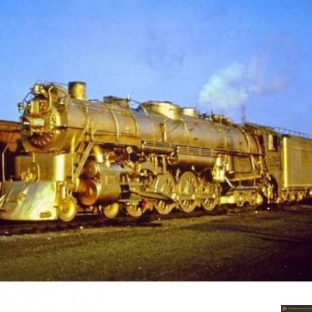 Locomotive en or
