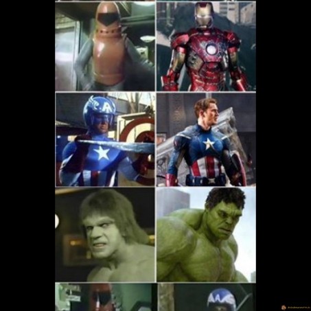 Marvel en 1978 vs 2012