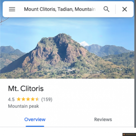 Montagne clitoris
