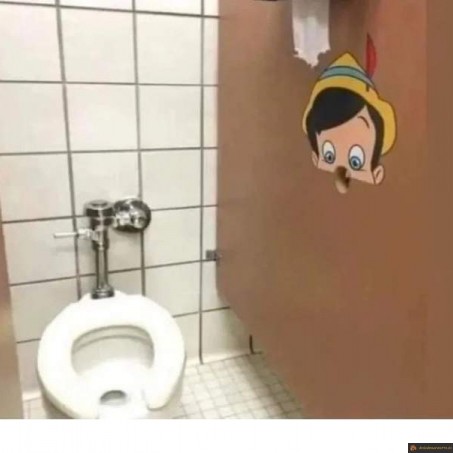 Pinocchio wc