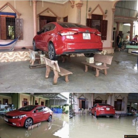 Sauver sa voiture des inondations