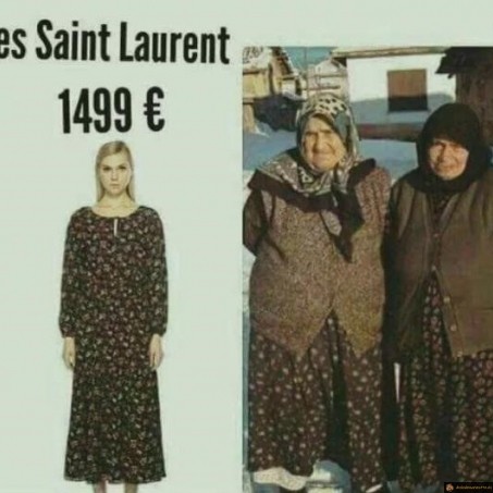 Yves Saint Laurent made in Romania