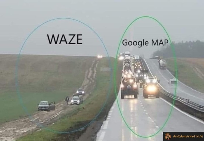 Google map vs waze