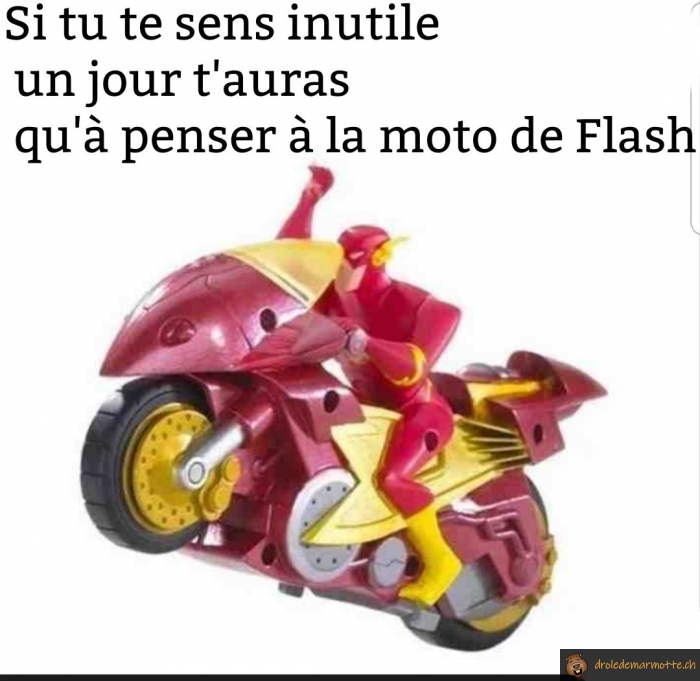 La moto de Flash