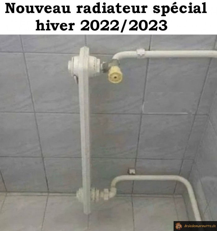 Radiateur hiver 2022-2023