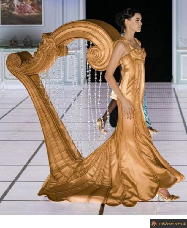 Robe harpe